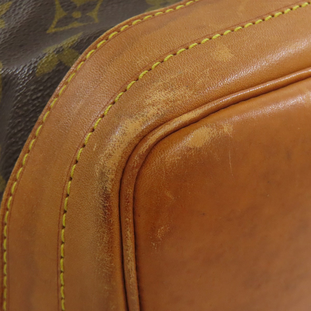 LOUIS VUITTON Shoulder Bag M42224 Monogram canvas Brown Noe