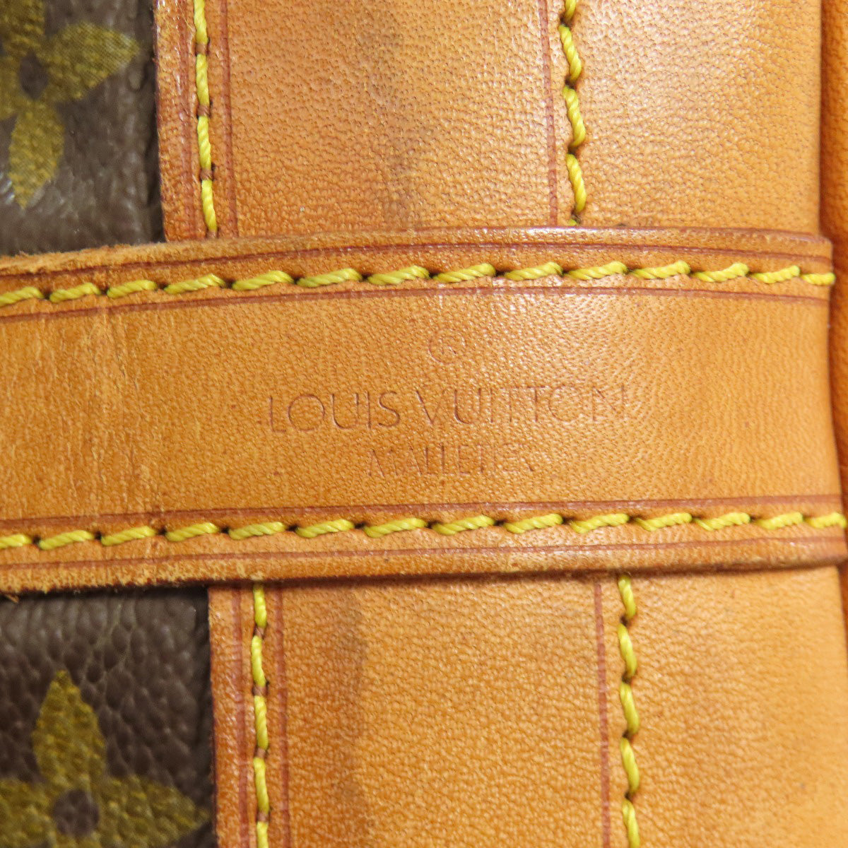 LOUIS VUITTON Shoulder Bag M42224 Monogram canvas Brown Noe