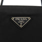 PRADA Tote Bag Nylon black logoMetal
