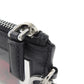 PRADA Accessory pouch Safiano black logoMetal