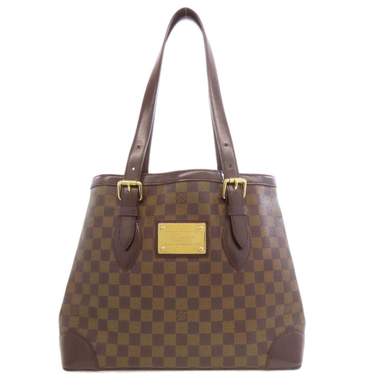 LOUIS VUITTON Tote Bag Damier canvas Brown HamsteadMM