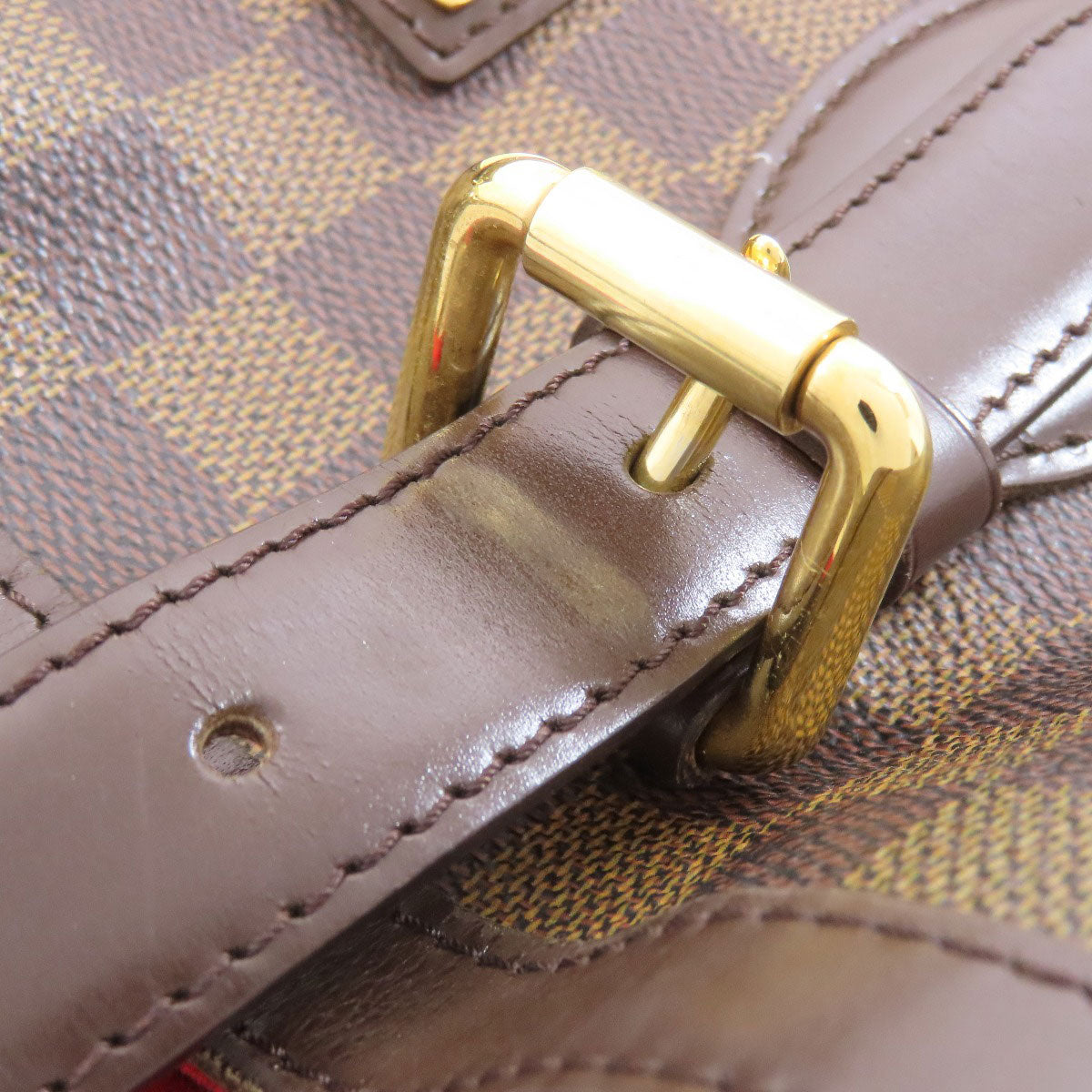 LOUIS VUITTON Tote Bag Damier canvas Brown HamsteadMM