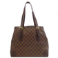 LOUIS VUITTON Tote Bag Damier canvas Brown HamsteadMM