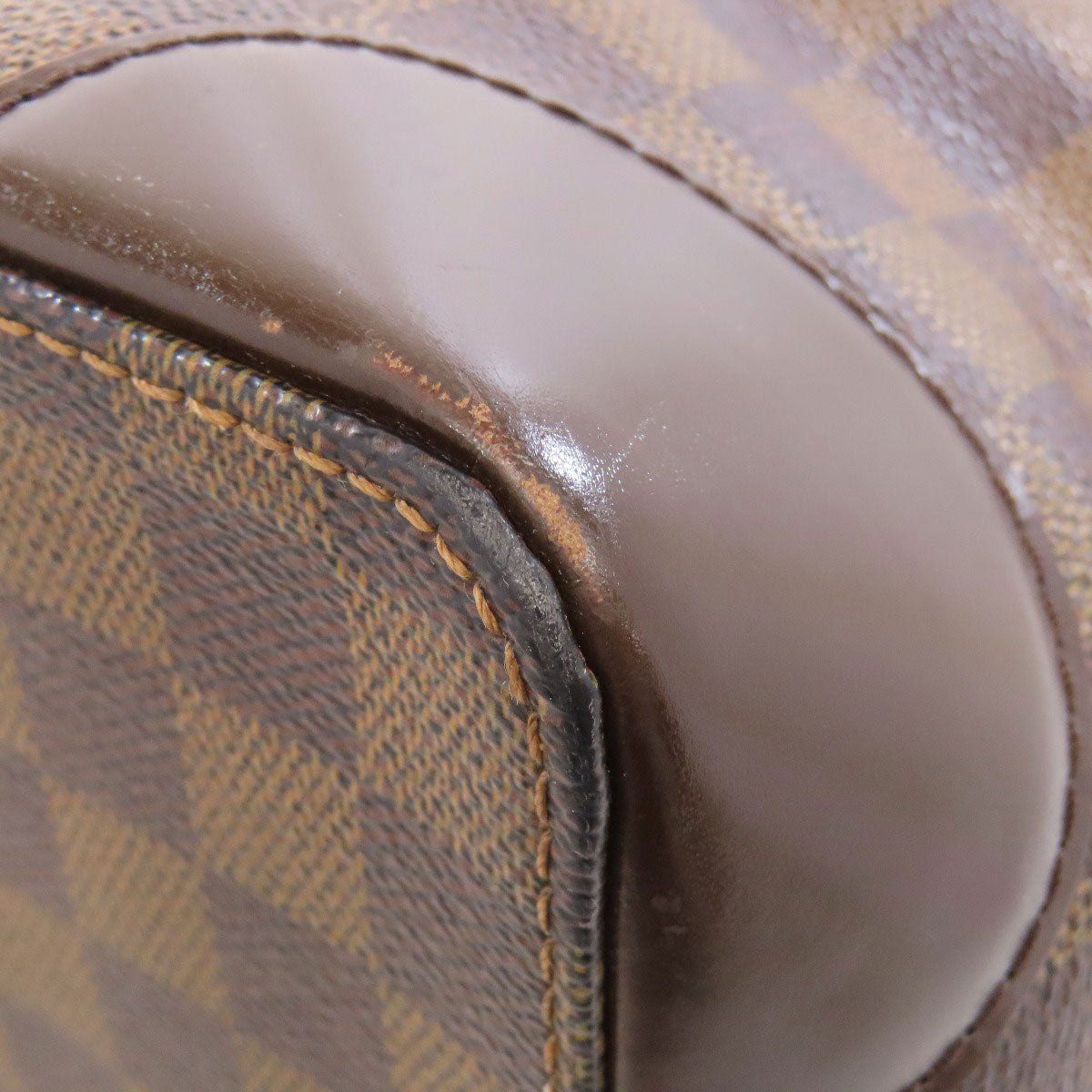 LOUIS VUITTON Tote Bag Damier canvas Brown HamsteadMM