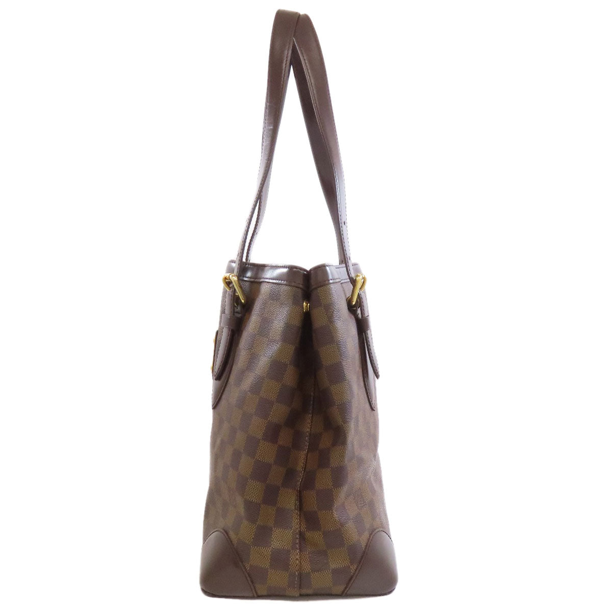LOUIS VUITTON Tote Bag Damier canvas Brown HamsteadMM