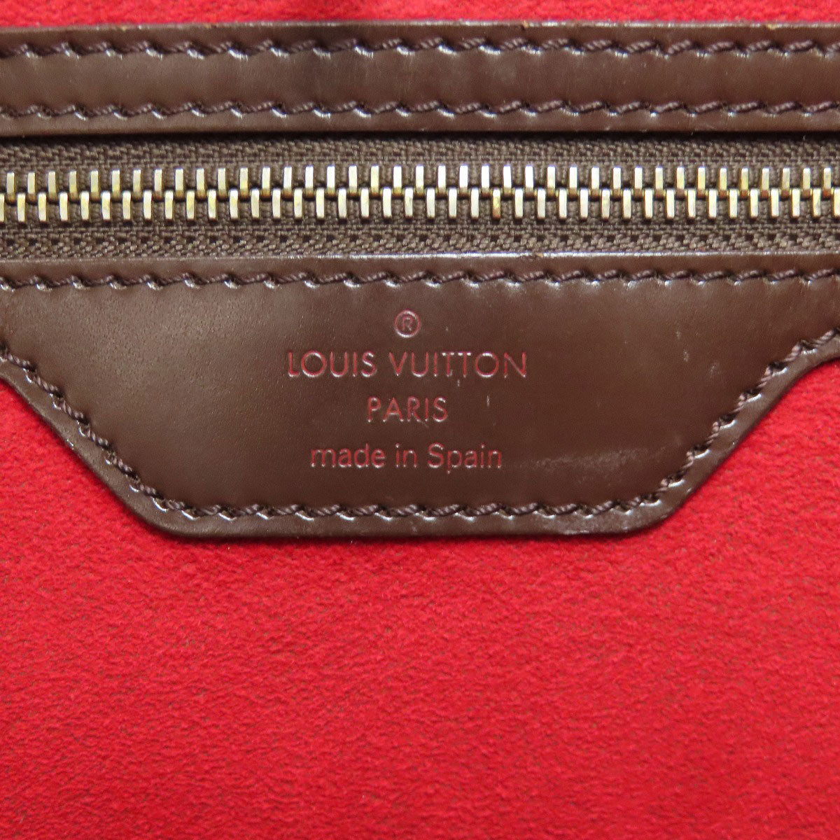 LOUIS VUITTON Tote Bag Damier canvas Brown HamsteadMM