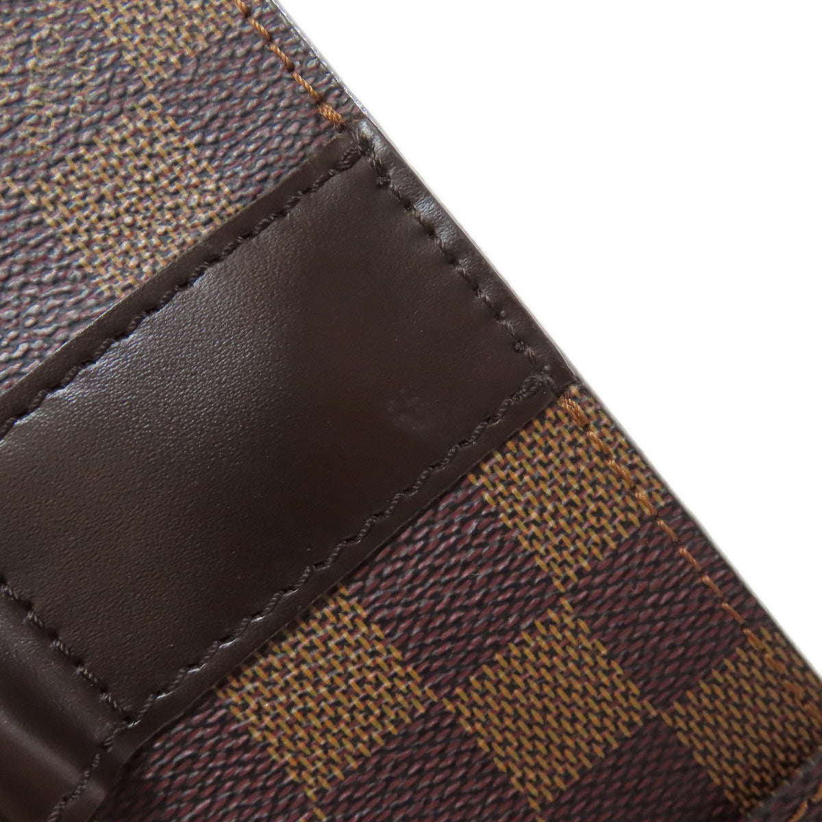 LOUIS VUITTON Shoulder Bag N45271 Damier canvas Brown Portobello PM