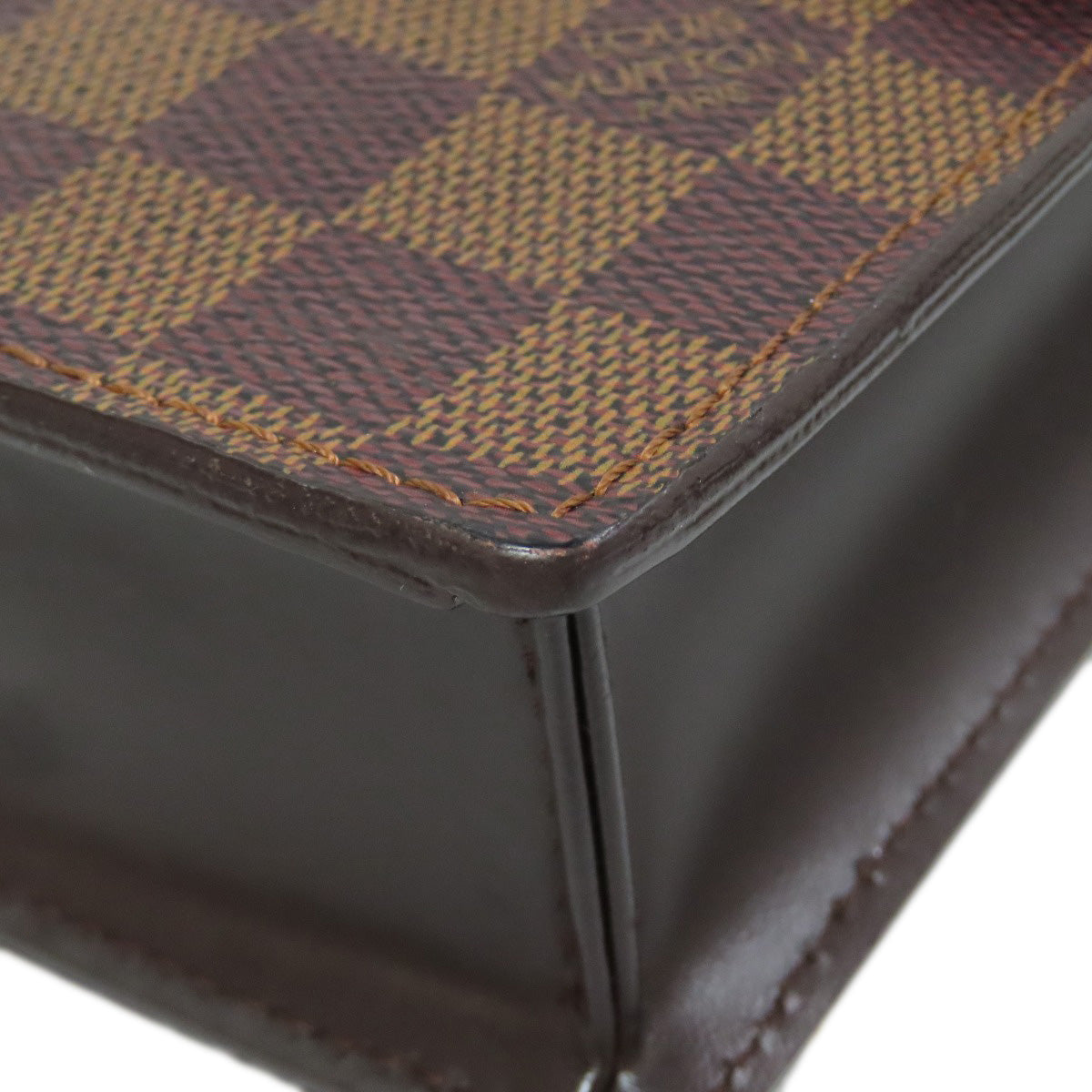 LOUIS VUITTON Shoulder Bag N45271 Damier canvas Brown Portobello PM