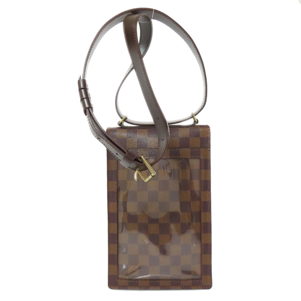 LOUIS VUITTON Shoulder Bag N45271 Damier canvas Brown Portobello PM