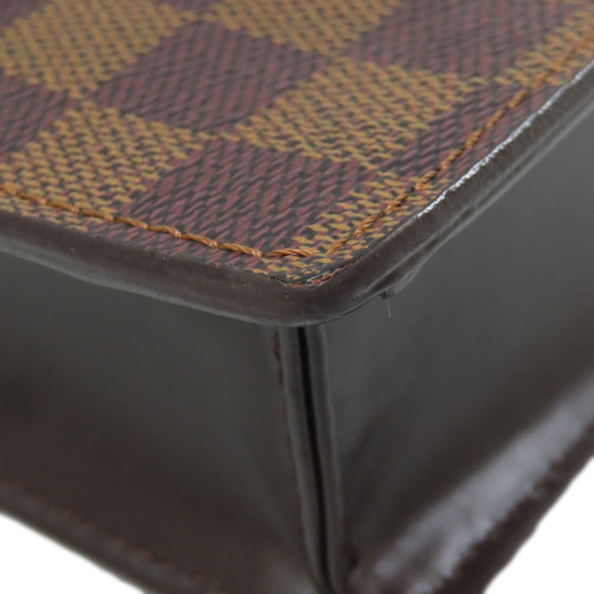 LOUIS VUITTON Shoulder Bag N45271 Damier canvas Brown Portobello PM
