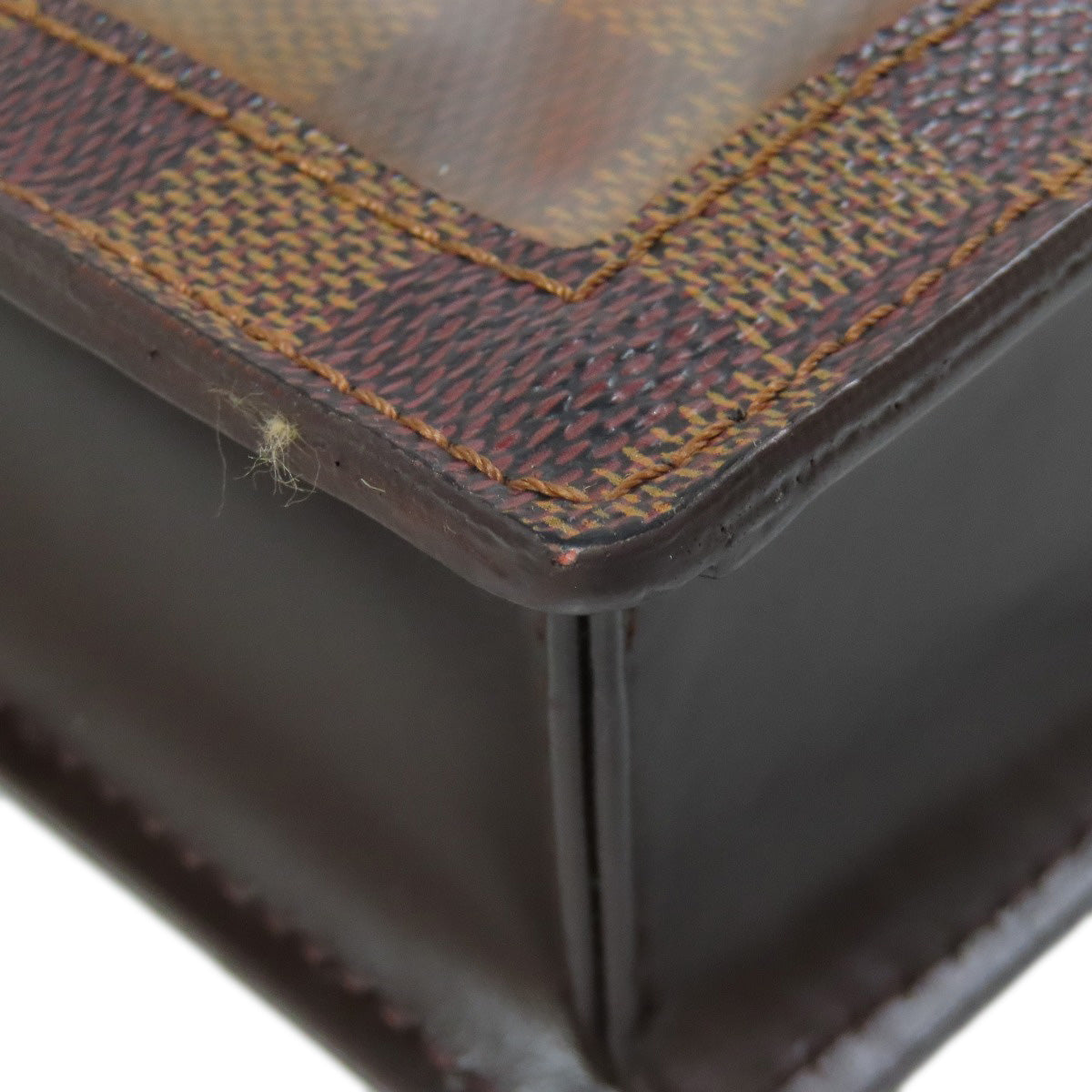 LOUIS VUITTON Shoulder Bag N45271 Damier canvas Brown Portobello PM