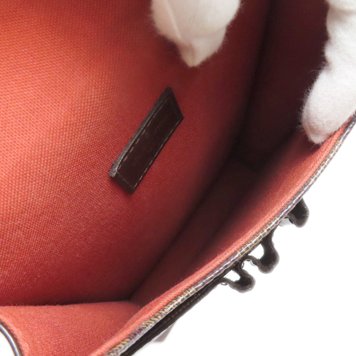 LOUIS VUITTON Shoulder Bag N45271 Damier canvas Brown Portobello PM