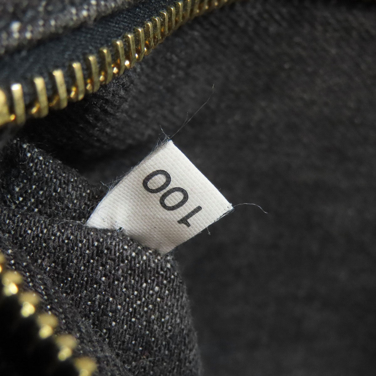 PRADA Tote Bag denim black Canapa mini 2 WAY