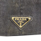 PRADA Tote Bag denim black Canapa mini 2 WAY