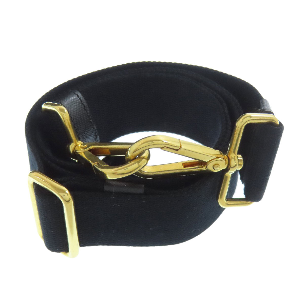 PRADA Tote Bag denim black Canapa mini 2 WAY