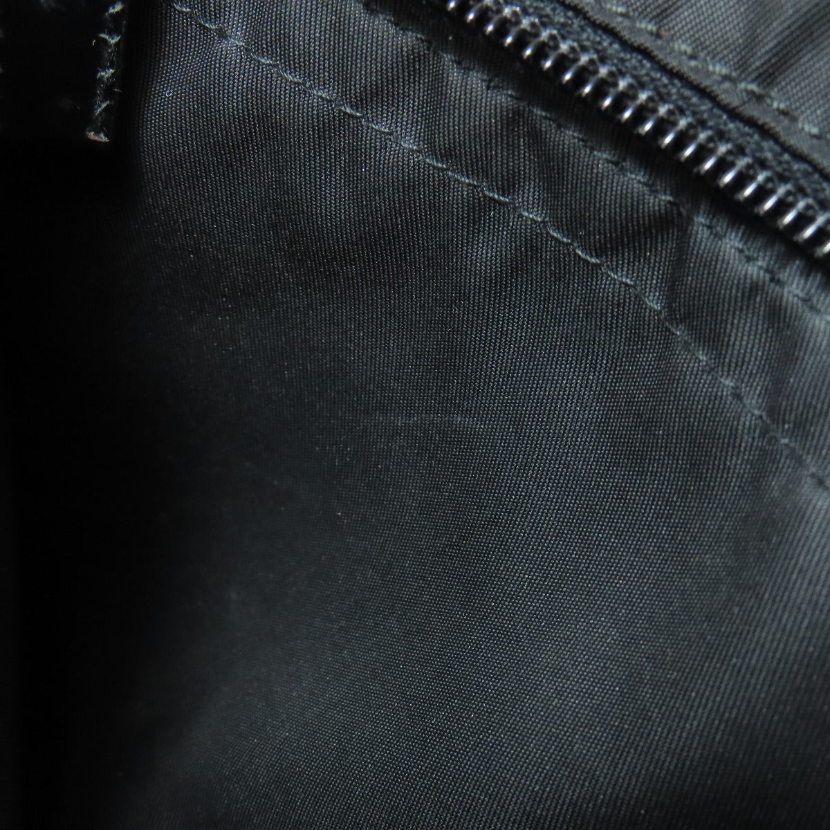 PRADA Shoulder Bag Nylon black logoMetal