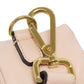 FENDI Shoulder Bag Calfskin pink Pack Slim Clutch