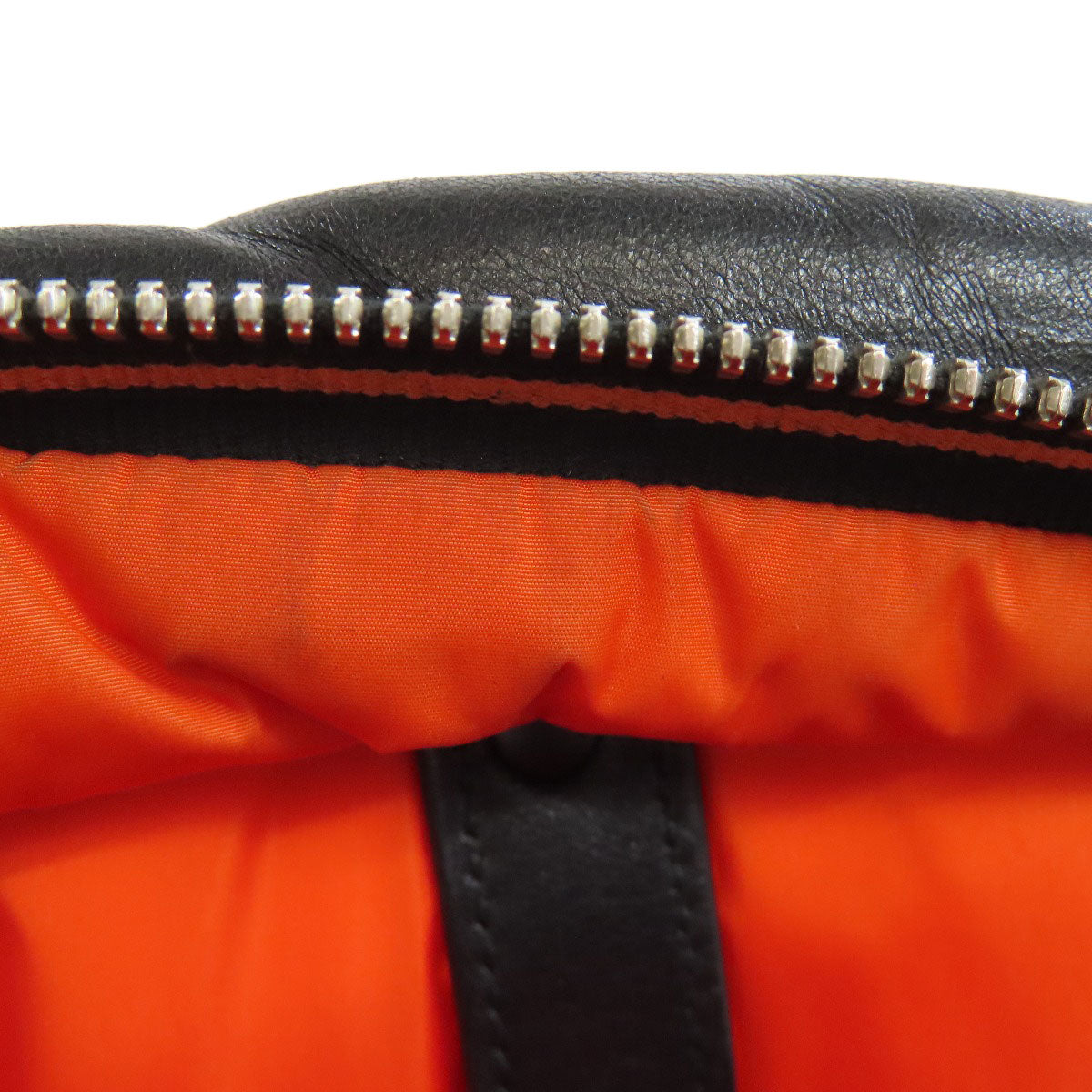 PRADA Tote Bag Calfskin black logo