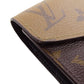 LOUIS VUITTON Bifold Wallet Monogram reverse Brown Portefeuille Victorine