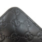 GUCCI Coin case 233183 leather black GG Signature Shima