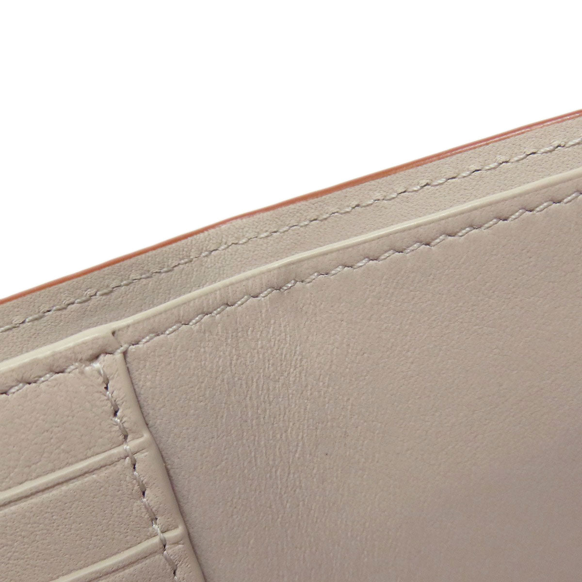LOEWE Bifold Wallet Calfskin gray anagram