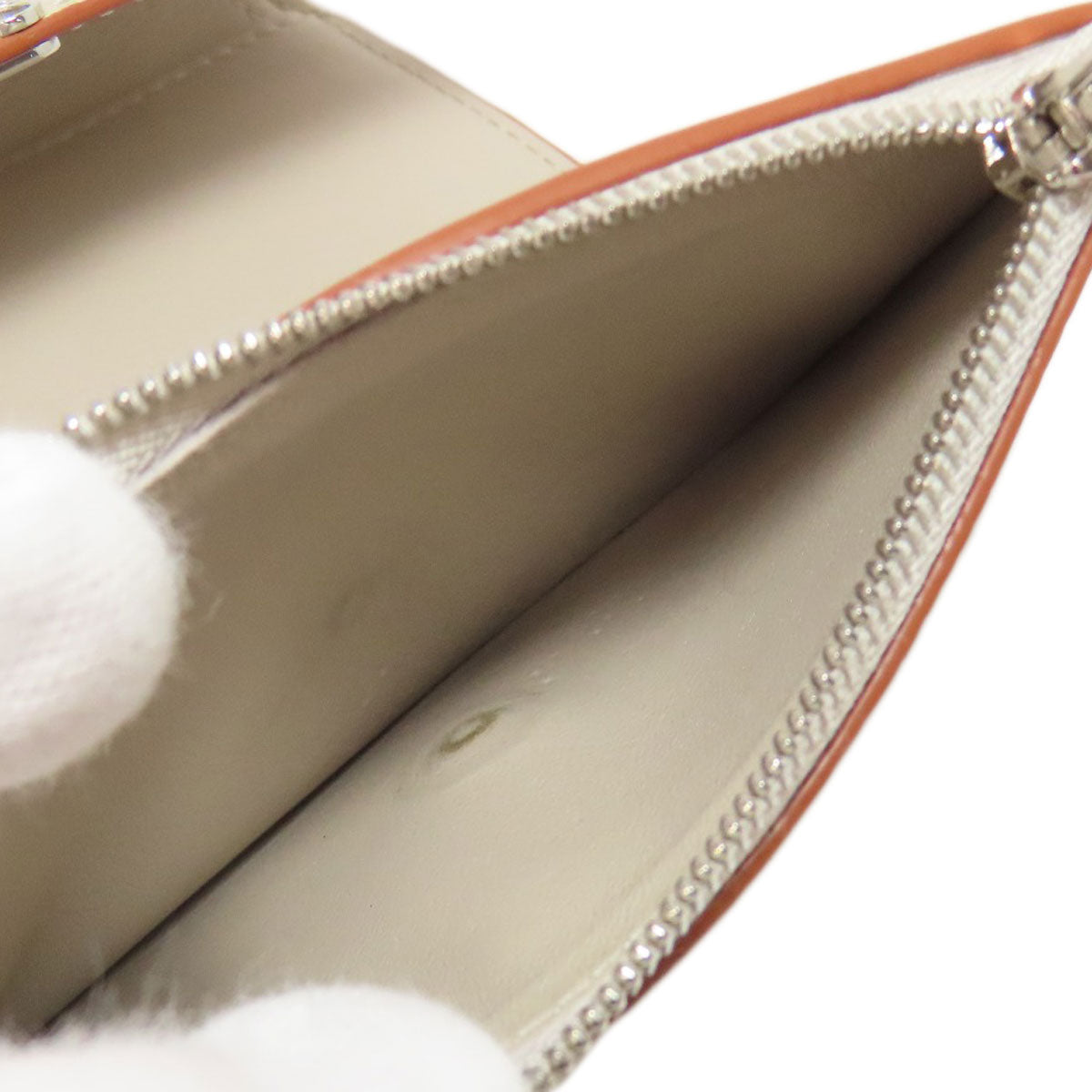 LOEWE Bifold Wallet Calfskin gray anagram