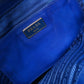 PRADA Tote Bag Calfskin blue 2WAY