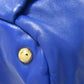 PRADA Tote Bag Calfskin blue 2WAY