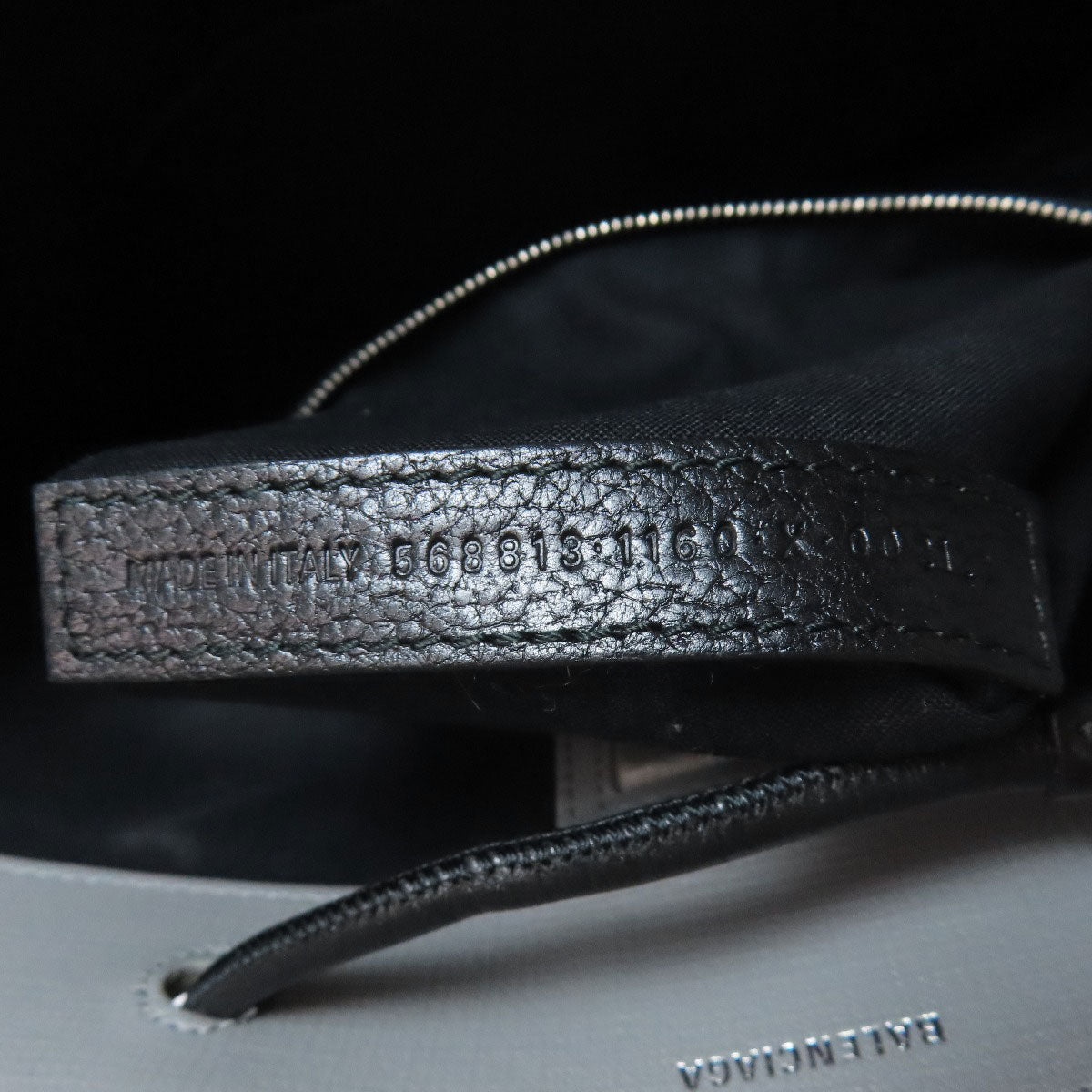 BALENCIAGA Tote Bag leather gray 2WAY
