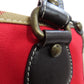 BURBERRY Handbag canvas Red Nova Check