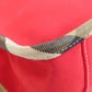 BURBERRY Handbag canvas Red Nova Check