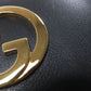 GUCCI Shoulder Bag 725219 Calfskin black Rondy Medium Chain Wallet with Interlocking G