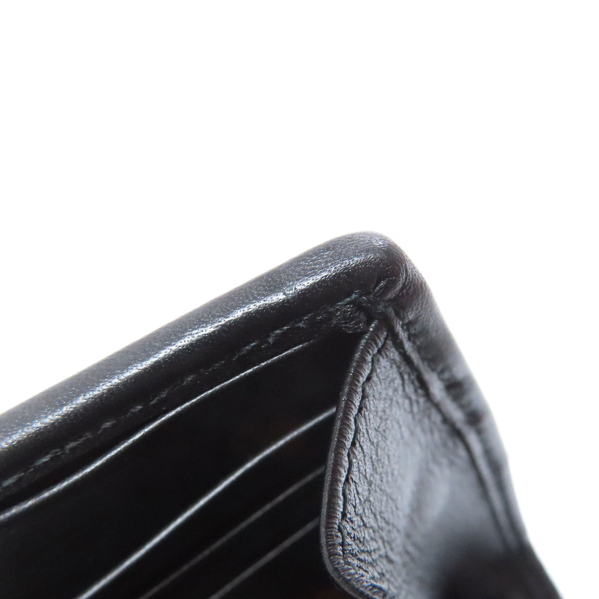 GUCCI Shoulder Bag 725219 Calfskin black Rondy Medium Chain Wallet with Interlocking G