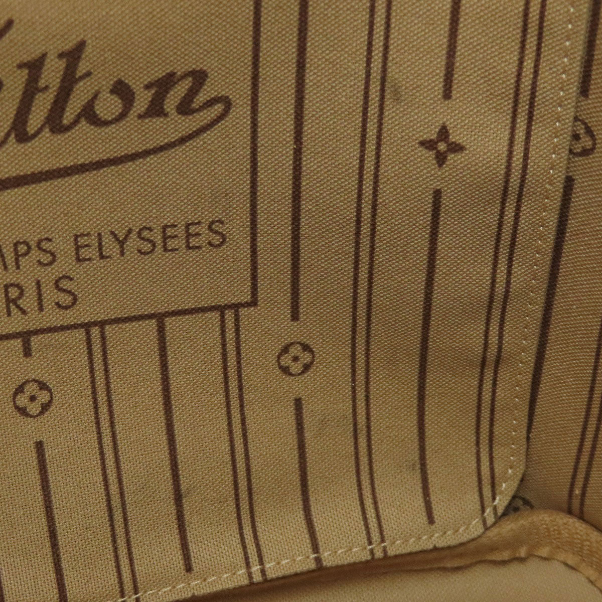 LOUIS VUITTON Tote Bag M40156 Monogram canvas Brown Neverfull MM