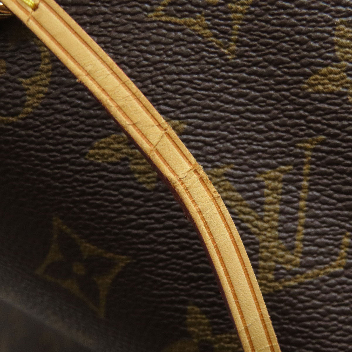 LOUIS VUITTON Tote Bag M40156 Monogram canvas Brown Neverfull MM
