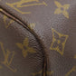 LOUIS VUITTON Tote Bag M40156 Monogram canvas Brown Neverfull MM