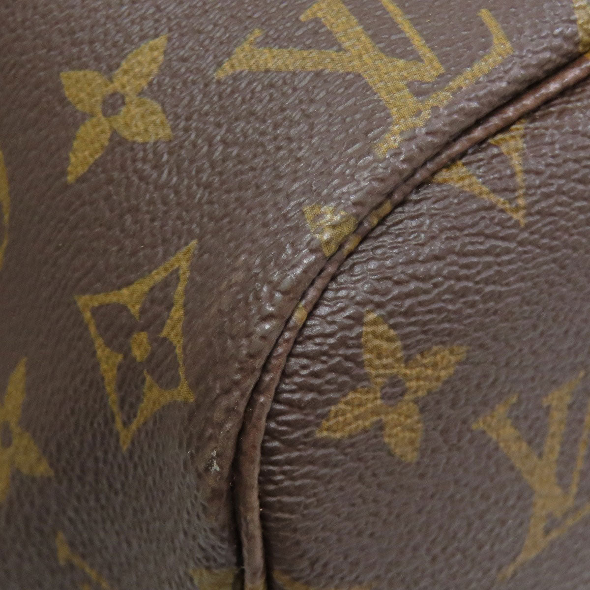 LOUIS VUITTON Tote Bag M40156 Monogram canvas Brown Neverfull MM