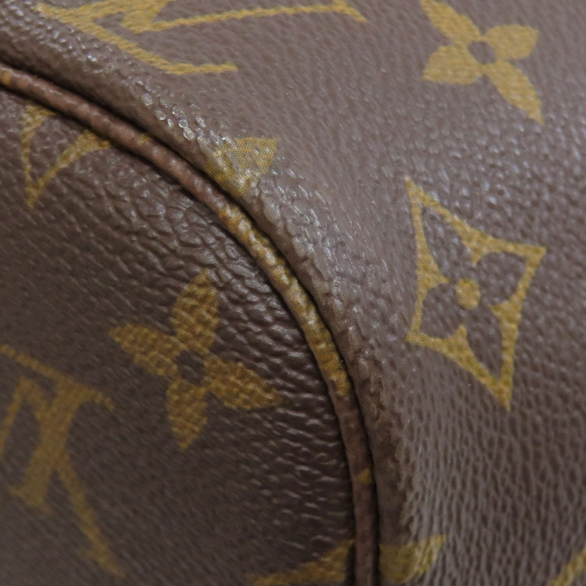 LOUIS VUITTON Tote Bag M40156 Monogram canvas Brown Neverfull MM