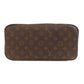 LOUIS VUITTON Tote Bag M40156 Monogram canvas Brown Neverfull MM