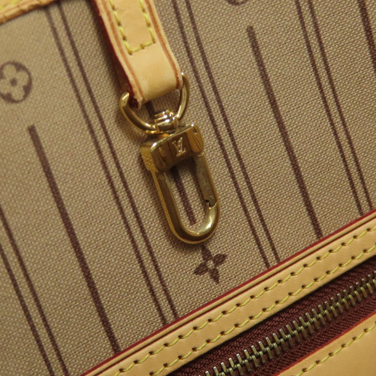LOUIS VUITTON Tote Bag M40156 Monogram canvas Brown Neverfull MM
