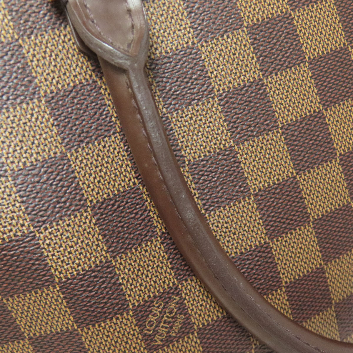 LOUIS VUITTON Handbag N51282 Damier canvas Brown Saria Horizontal