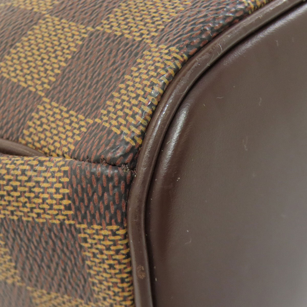 LOUIS VUITTON Handbag N51282 Damier canvas Brown Saria Horizontal