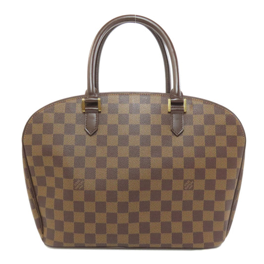 LOUIS VUITTON Handbag N51282 Damier canvas Brown Saria Horizontal