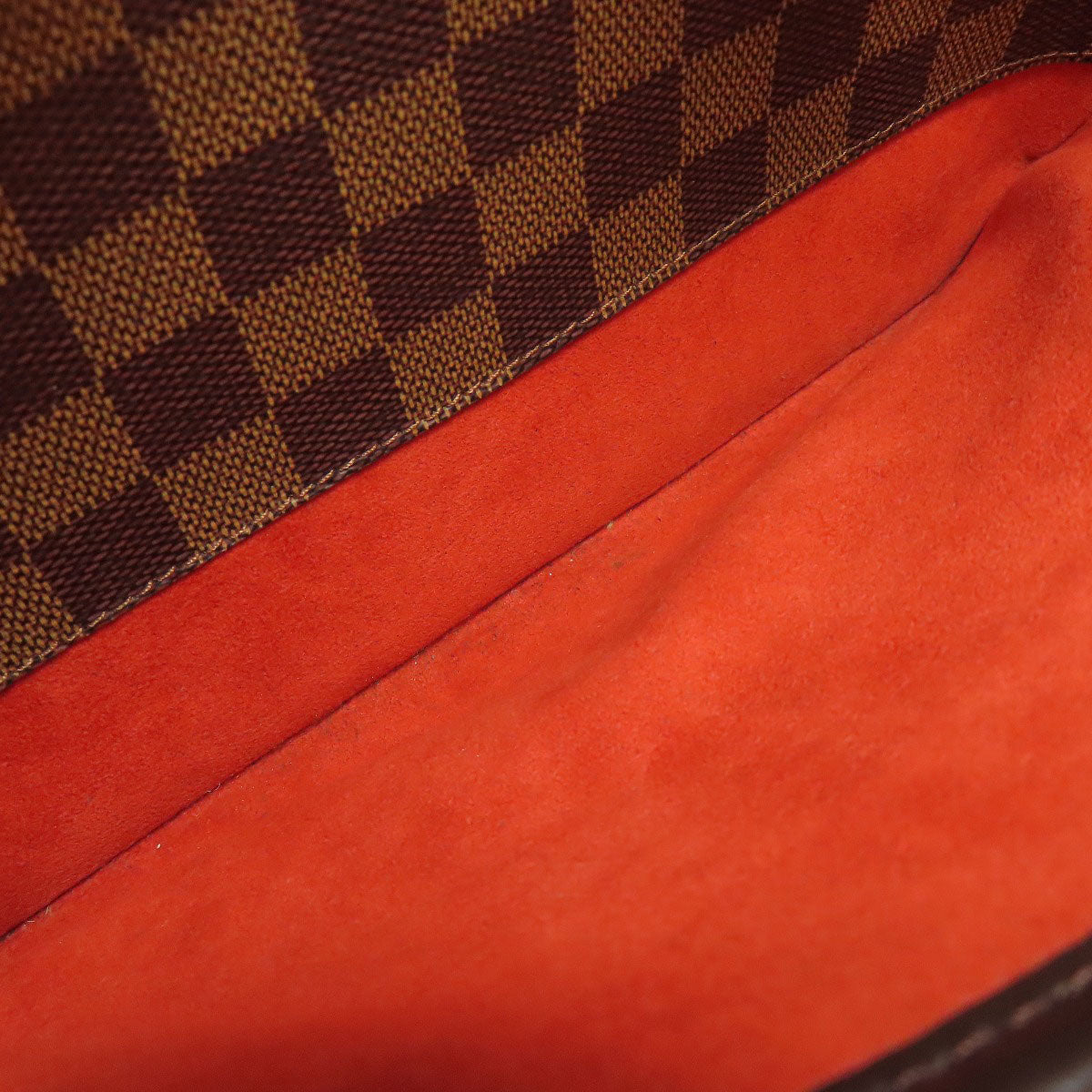 LOUIS VUITTON Handbag N51282 Damier canvas Brown Saria Horizontal