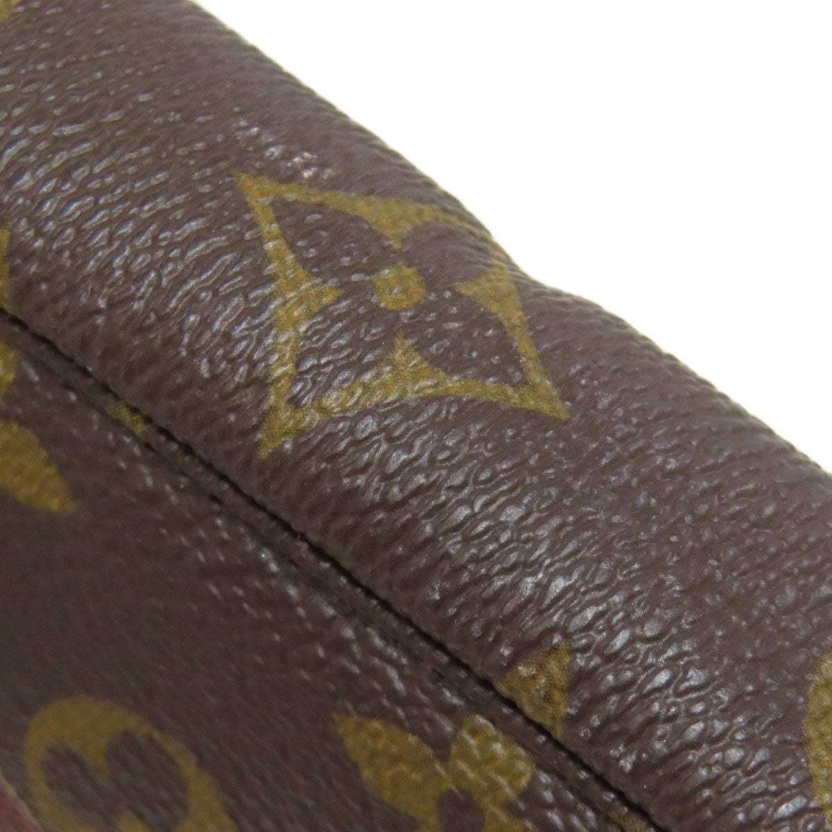LOUIS VUITTON Accessory pouch M63798 Monogram canvas Brown Mini Pochette Accessoires Label Collection