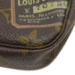 LOUIS VUITTON Accessory pouch M63798 Monogram canvas Brown Mini Pochette Accessoires Label Collection