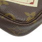 LOUIS VUITTON Accessory pouch M63798 Monogram canvas Brown Mini Pochette Accessoires Label Collection
