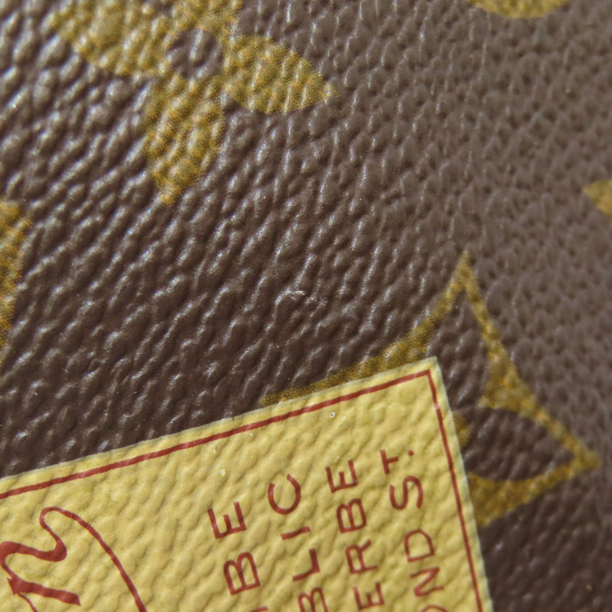 LOUIS VUITTON Accessory pouch M63798 Monogram canvas Brown Mini Pochette Accessoires Label Collection