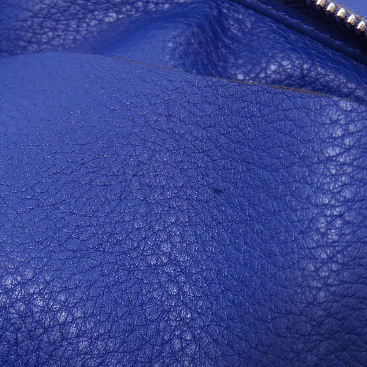 LOEWE Shoulder Bag Calfskin blue one belt