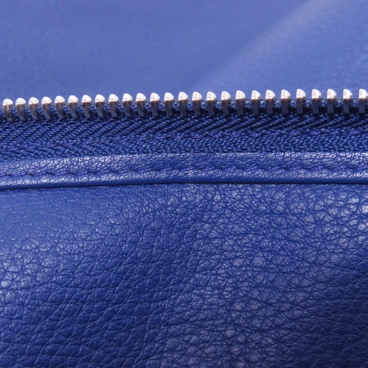 LOEWE Shoulder Bag Calfskin blue one belt